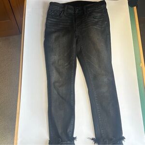 Buckle Women’s Black Skinny Jeans No. 53. 24 X 27